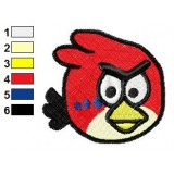 Angry Birds Embroidery Design 037